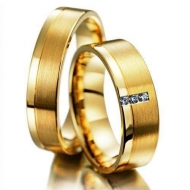PAR DE ALIANÇA OURO 18K