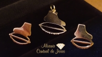 CONJUNTO EM OURO 12K